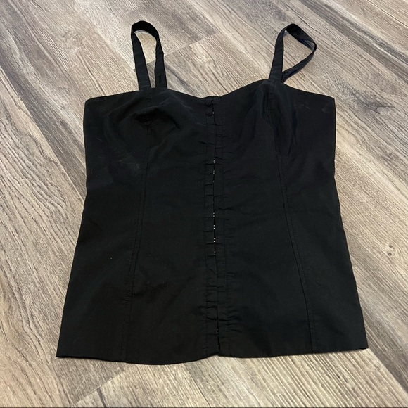 Guess Tops - Guess - Tank with Hook and Eye Clasp Front